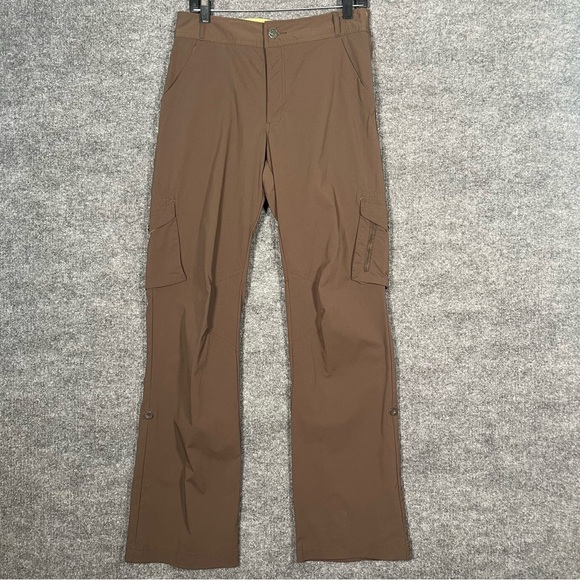 REI Pants - REI Womens 8 Tall Brown UPF 50+ Pocket Bootcut Stretch Hiking Camping‎ Pants